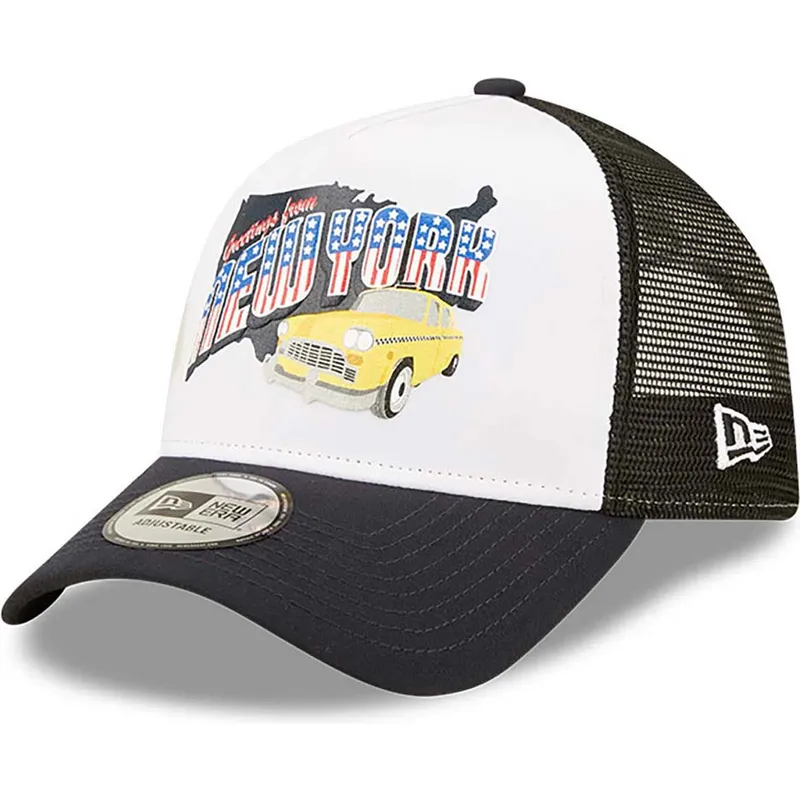 kasketter-buet-marinebla-snapback-a-frame-af-new-era kasketter-buet-marinebla-snapback-a-frame-af-new-era