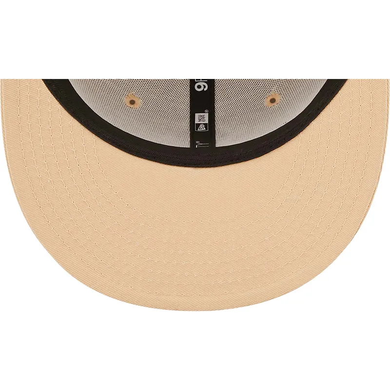 kasketter-flad-beige-snapback-9fifty-league-essential-fra-new-york-yankees-mlb-af-new-era