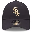 kasketter-buet-marinebla-justerbar-rem-9forty-repreve-fra-chicago-white-sox-mlb-af-new-era
