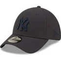 kasketter-buet-marinebla-tilpasset-39thirty-diamond-era-fra-new-york-yankees-mlb-af-new-era