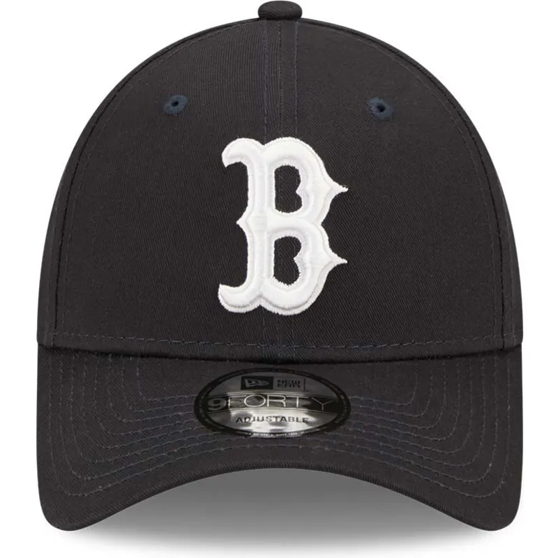 kasketter-buet-marinebla-justerbar-rem-9forty-league-essential-fra-boston-red-sox-mlb-af-new-era kasketter-buet-marinebla-justerbar-rem-9forty-league-essential-fra-boston-red-sox-mlb-af-new-era