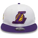 kasketter-flad-hvid-snapback-9fifty-crown-patches-champions-fra-los-angeles-lakers-nba-af-new-era