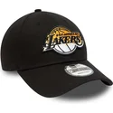 kasketter-buet-sort-justerbar-rem-9forty-gradient-infill-fra-los-angeles-lakers-nba-af-new-era