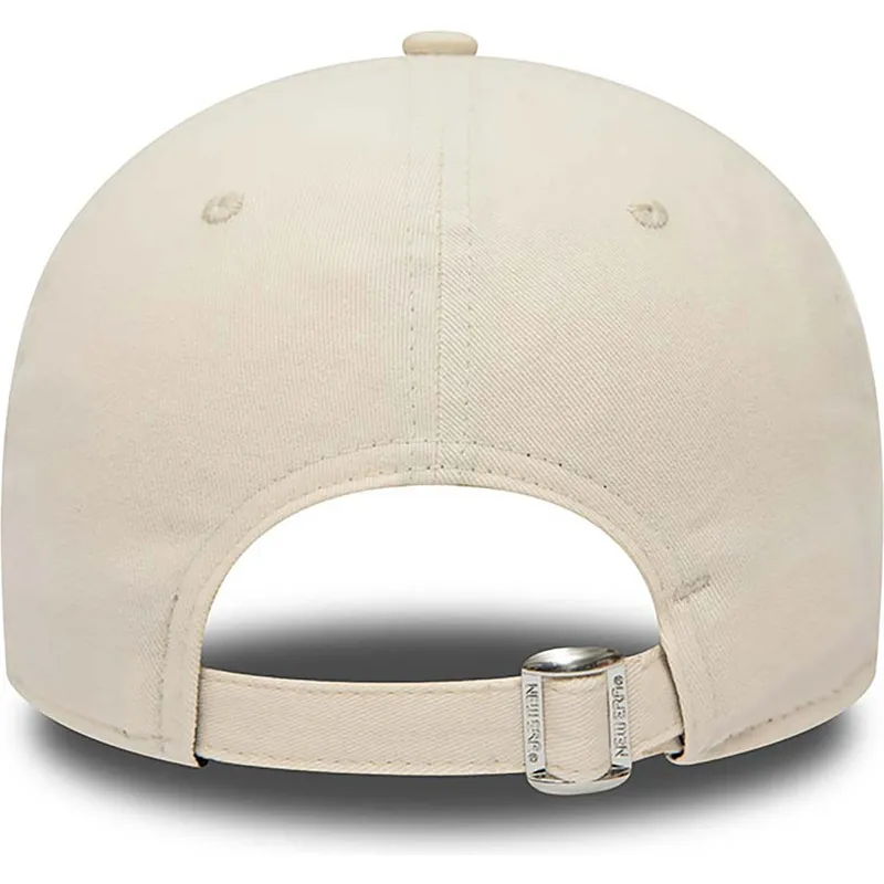 kasketter-buet-beige-justerbar-rem-9forty-fra-new-york-yankees-mlb-af-new-era kasketter-buet-beige-justerbar-rem-9forty-fra-new-york-yankees-mlb-af-new-era