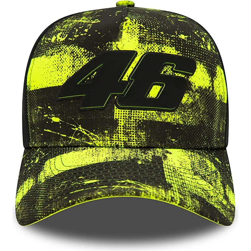 kasketter-buet-gul-snapback-valentino-rossi-vr46-9forty-all-over-print-fra-valentino-rossi-vr46-motogp-af-new-era
