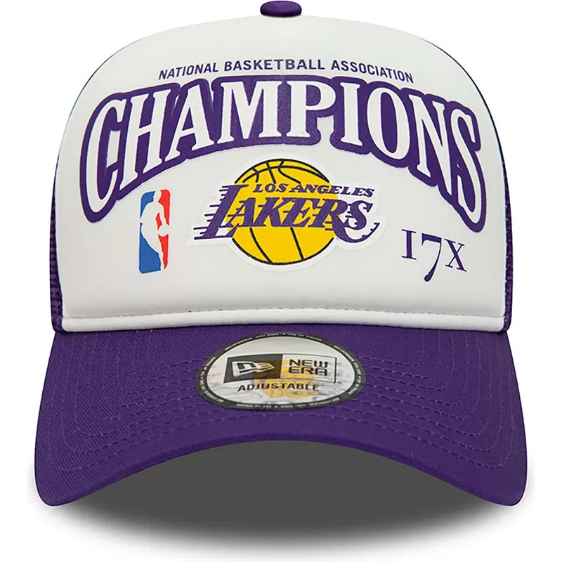 kasketter-buet-violet-snapback-a-frame-league-champions-fra-los-angeles-lakers-nba-af-new-era