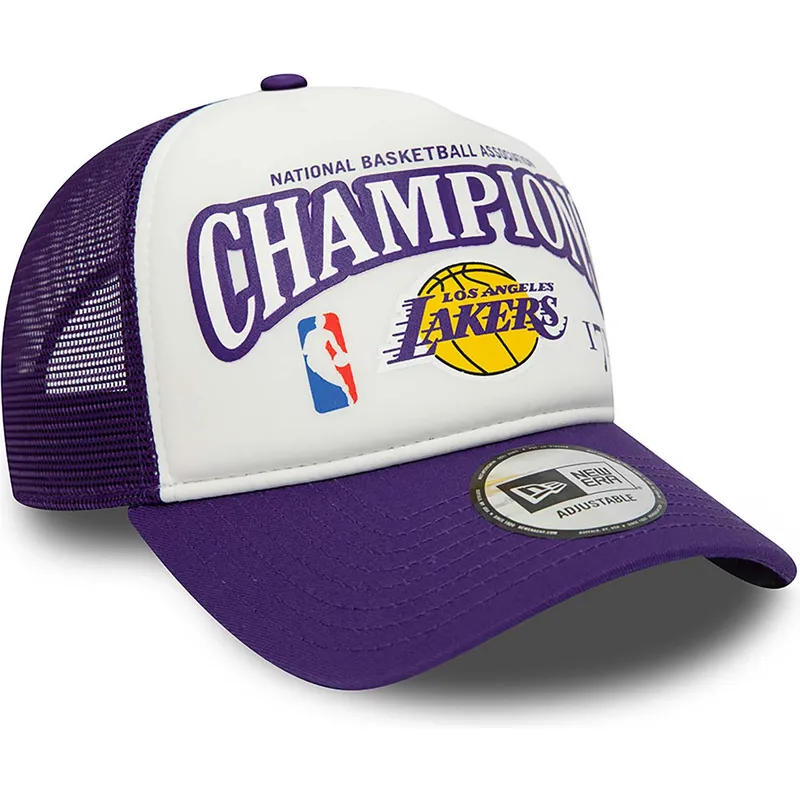 kasketter-buet-violet-snapback-a-frame-league-champions-fra-los-angeles-lakers-nba-af-new-era