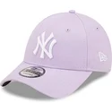 justerbar-violet-buet-kasket-9forty-league-essential-fra-new-york-yankees-mlb-fra-new-era