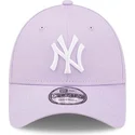 justerbar-violet-buet-kasket-9forty-league-essential-fra-new-york-yankees-mlb-fra-new-era