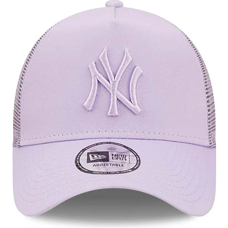 kasketter-buet-violet-snapback-a-frame-tonal-mesh-fra-new-york-yankees-mlb-af-new-era kasketter-buet-violet-snapback-a-frame-tonal-mesh-fra-new-york-yankees-mlb-af-new-era