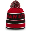 new-era-cuff-jake-manchester-united-football-club-premier-league-red-and-black-beanie-with-pompom