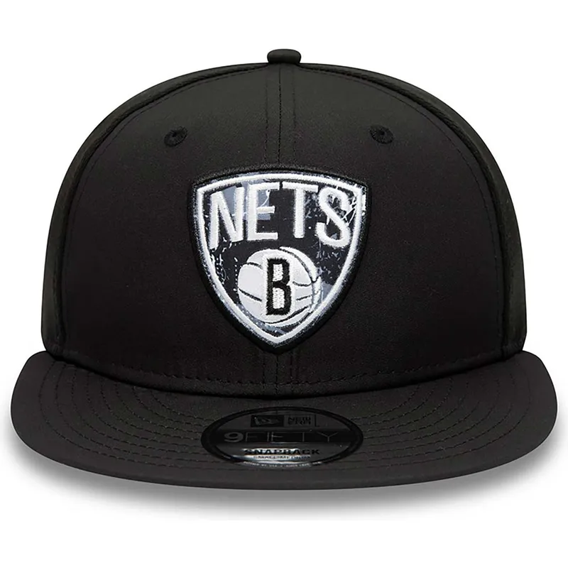 kasketter-flad-sort-snapback-9fifty-print-infill-fra-brooklyn-nets-nba-af-new-era kasketter-flad-sort-snapback-9fifty-print-infill-fra-brooklyn-nets-nba-af-new-era