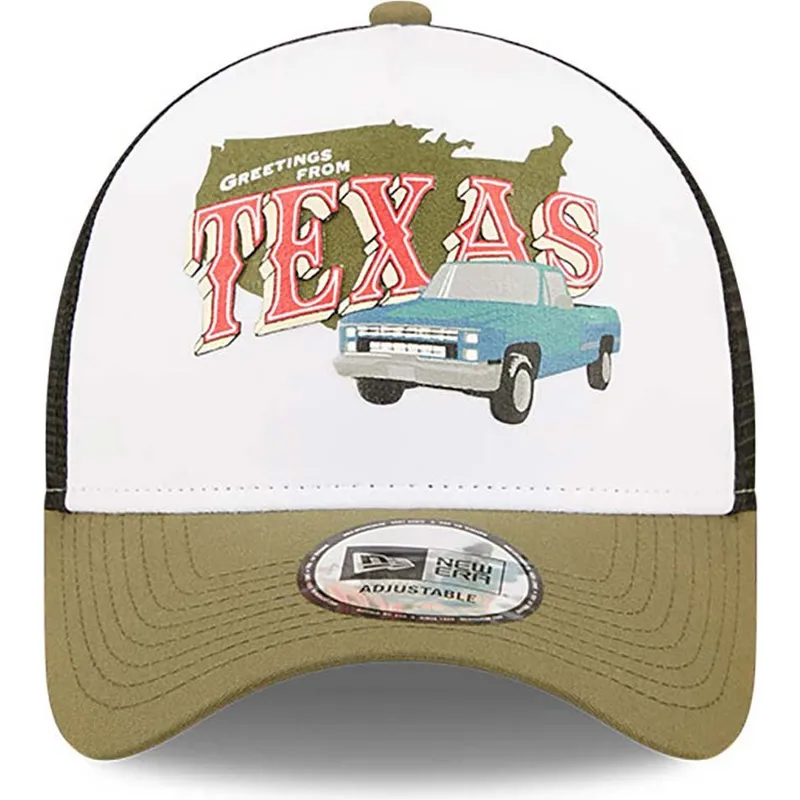 kasketter-buet-gron-snapback-a-frame-af-new-era