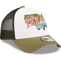kasketter-buet-gron-snapback-a-frame-af-new-era