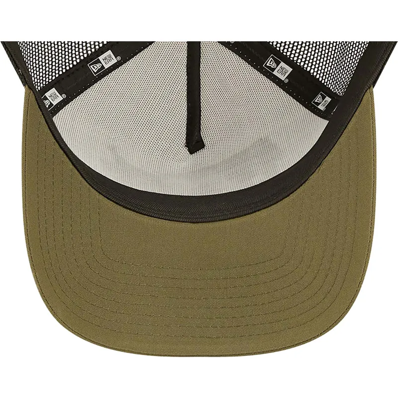 kasketter-buet-gron-snapback-a-frame-af-new-era