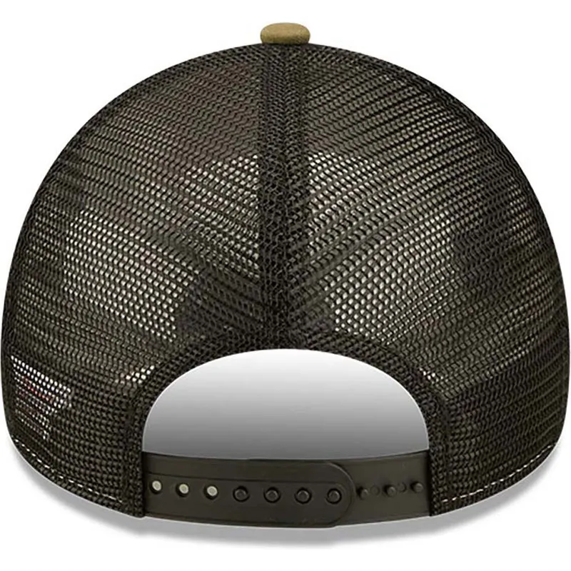kasketter-buet-gron-snapback-a-frame-af-new-era
