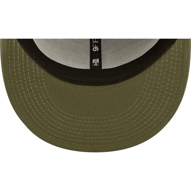 kasketter-flad-gron-snapback-9fifty-flower-fra-los-angeles-dodgers-mlb-af-new-era