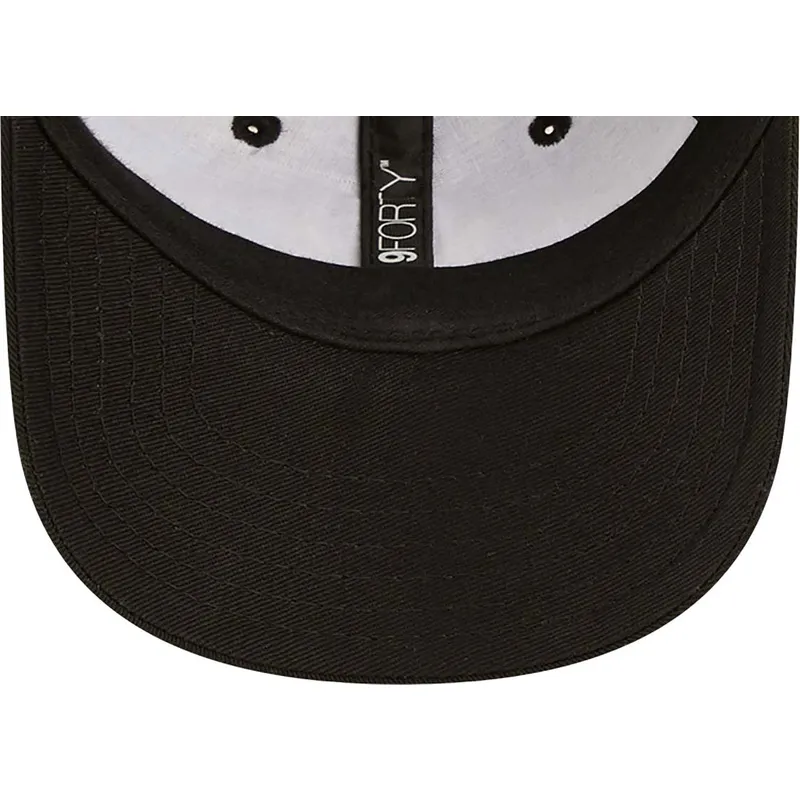 kasketter-buet-sort-justerbar-rem-til-barn-pequeno-9forty-league-essential-fra-new-york-yankees-mlb-af-new-era kasketter-buet-sort-justerbar-rem-til-barn-pequeno-9forty-league-essential-fra-new-york-yankees-mlb-af-new-era