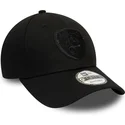 kasketter-buet-sort-justerbar-rem-9forty-cotton-fra-league-of-ireland-premier-division-af-new-era