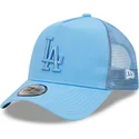 kasketter-buet-bla-snapback-a-frame-tonal-mesh-fra-los-angeles-dodgers-mlb-af-new-era