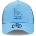 kasketter-buet-bla-snapback-a-frame-tonal-mesh-fra-los-angeles-dodgers-mlb-af-new-era