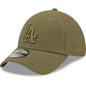 los-angeles-dodgers-mlb-39thirty-diamond-era-gron-buet-justerbar-kasket-med-gront-logo-fra-new-era