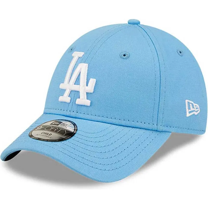 kasketter-buet-bla-justerbar-rem-til-barn-9forty-league-essential-fra-los-angeles-dodgers-mlb-af-new-era kasketter-buet-bla-justerbar-rem-til-barn-9forty-league-essential-fra-los-angeles-dodgers-mlb-af-new-era