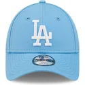 bla-justerbar-buet-kasket-til-drenge-9forty-league-essential-los-angeles-dodgers-mlb-fra-new-era