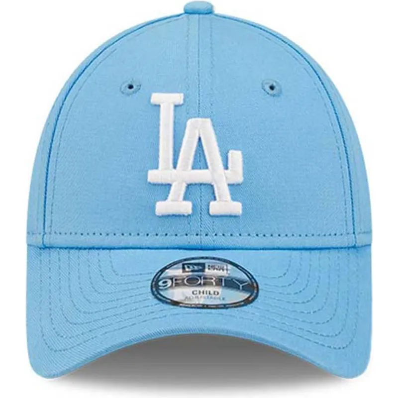 kasketter-buet-bla-justerbar-rem-til-barn-9forty-league-essential-fra-los-angeles-dodgers-mlb-af-new-era kasketter-buet-bla-justerbar-rem-til-barn-9forty-league-essential-fra-los-angeles-dodgers-mlb-af-new-era