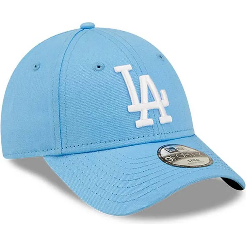 kasketter-buet-bla-justerbar-rem-til-barn-9forty-league-essential-fra-los-angeles-dodgers-mlb-af-new-era kasketter-buet-bla-justerbar-rem-til-barn-9forty-league-essential-fra-los-angeles-dodgers-mlb-af-new-era