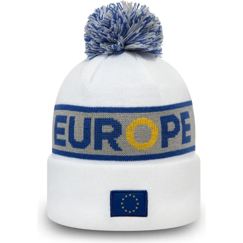 huer-pompon-hvid-cuff-friday-bobble-fra-ryder-cup-europe-af-new-era huer-pompon-hvid-cuff-friday-bobble-fra-ryder-cup-europe-af-new-era