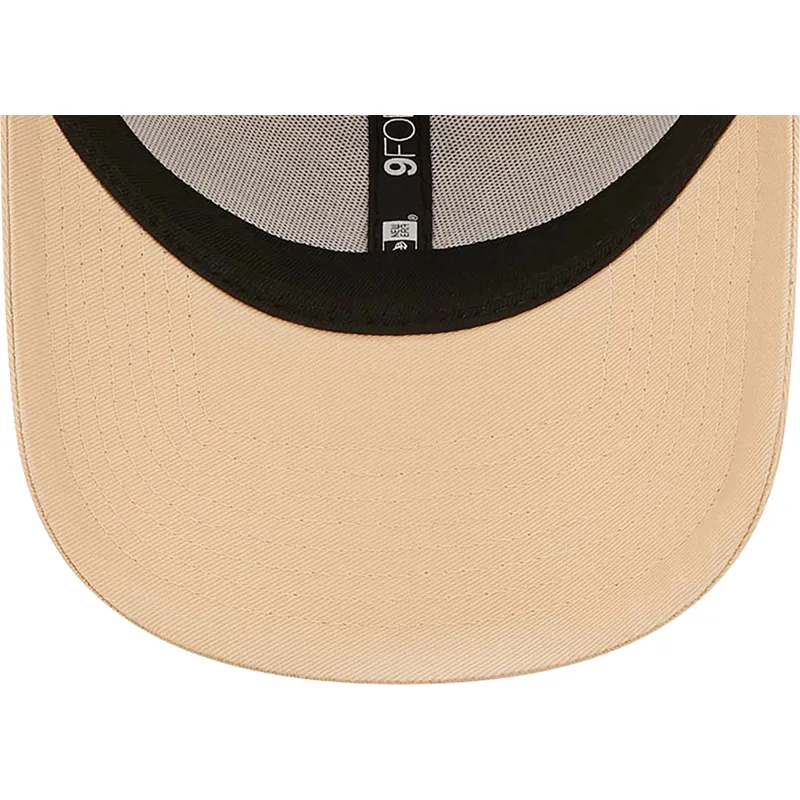 kasketter-buet-beige-justerbar-rem-marron-9forty-league-essential-fra-new-york-yankees-mlb-af-new-era kasketter-buet-beige-justerbar-rem-marron-9forty-league-essential-fra-new-york-yankees-mlb-af-new-era