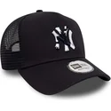 kasketter-buet-marinebla-snapback-a-frame-team-camo-infill-fra-new-york-yankees-mlb-af-new-era
