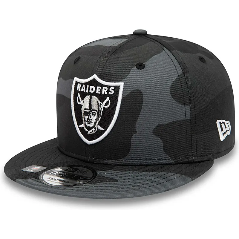 kasketter-flad-camouflage-snapback-negro-9fifty-team-fra-las-vegas-raiders-nfl-af-new-era