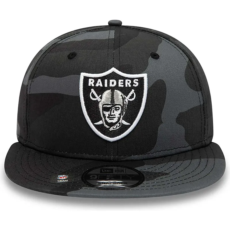 kasketter-flad-camouflage-snapback-negro-9fifty-team-fra-las-vegas-raiders-nfl-af-new-era