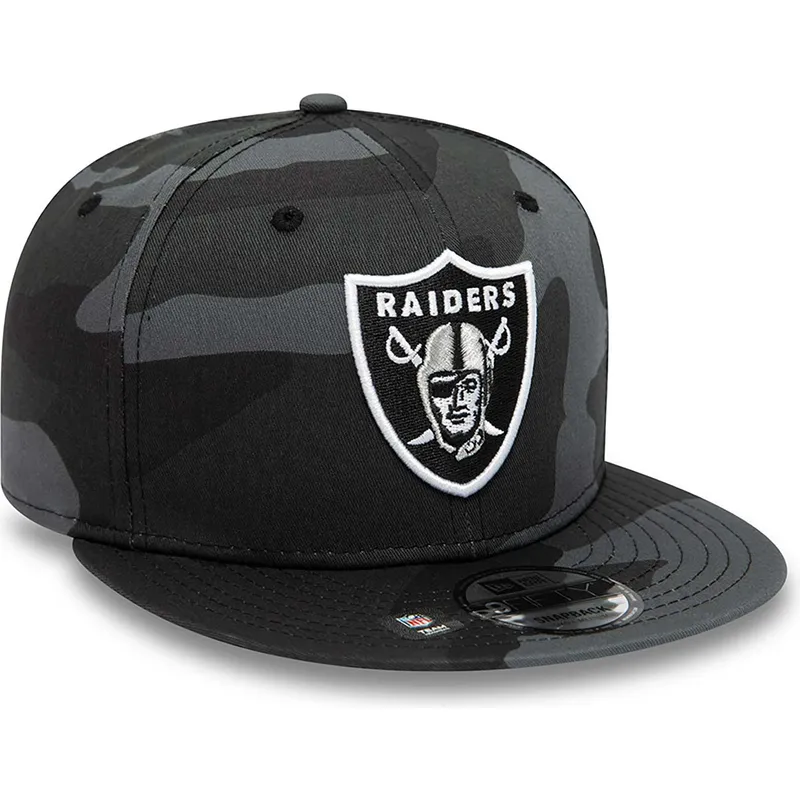 kasketter-flad-camouflage-snapback-negro-9fifty-team-fra-las-vegas-raiders-nfl-af-new-era