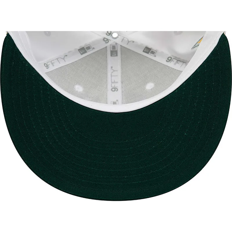 kasketter-flad-hvid-snapback-rickey-henderson-9fifty-crown-patches-fra-oakland-athletics-mlb-af-new-era