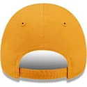 kasketter-buet-orange-justerbar-rem-til-barn-pequeno-9forty-league-essential-fra-new-york-yankees-mlb-af-new-era