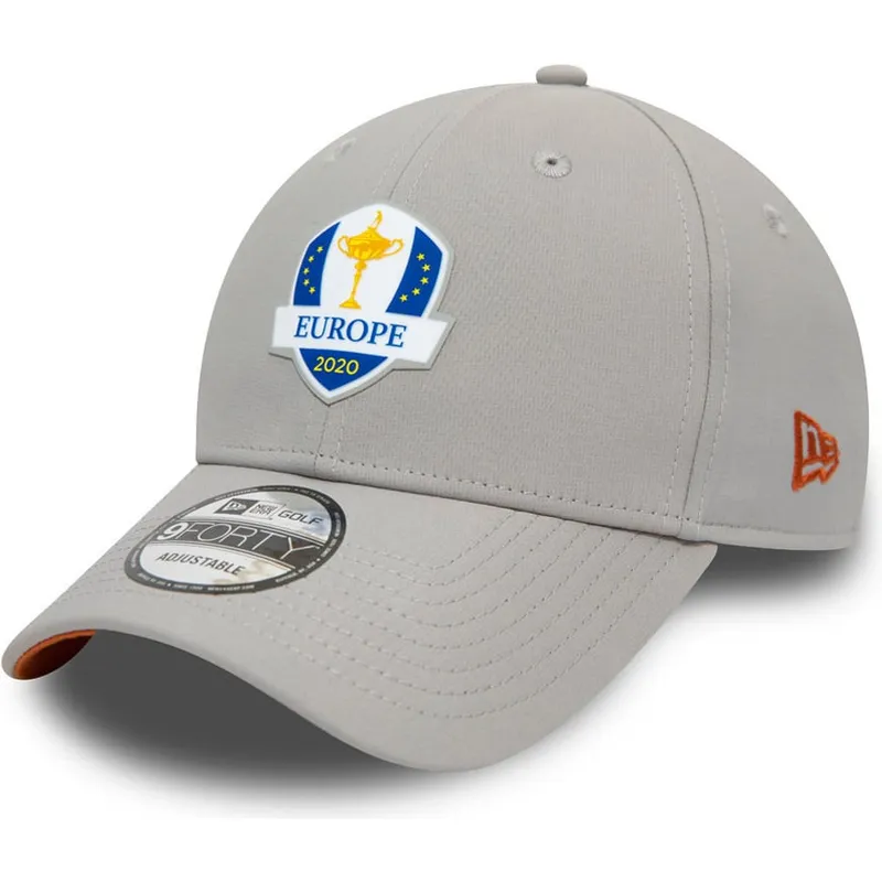 kasketter-buet-gra-justerbar-rem-9forty-saturday-fra-ryder-cup-europe-af-new-era