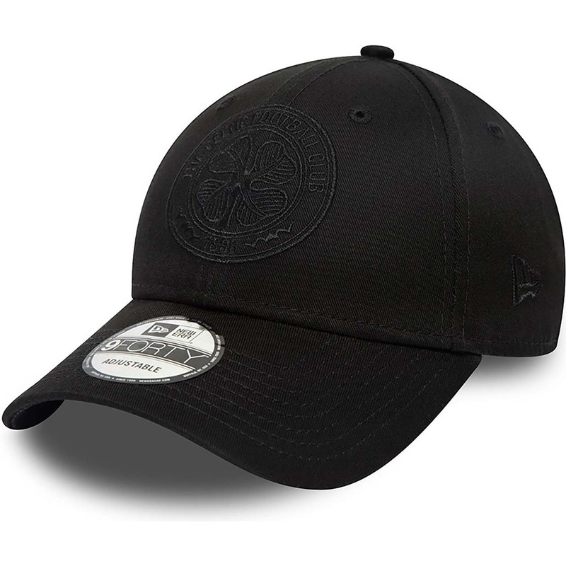 new-era-curved-brim-black-logo-9forty-celtic-football-club-scottish-premiership-black-adjustable-cap