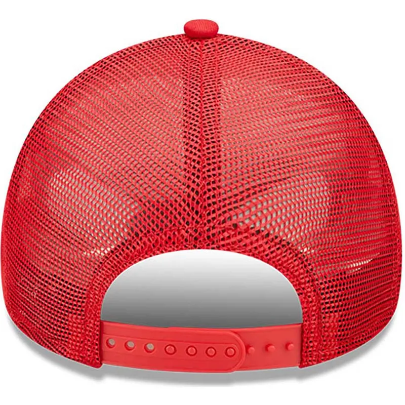kasketter-buet-rod-snapback-a-frame-tonal-mesh-fra-new-york-yankees-mlb-af-new-era