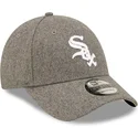 kasketter-buet-gra-justerbar-rem-9forty-the-league-melton-fra-chicago-white-sox-mlb-af-new-era
