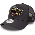 kasketter-buet-gra-snapback-a-frame-team-camo-infill-fra-los-angeles-lakers-nba-af-new-era