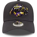 kasketter-buet-gra-snapback-a-frame-team-camo-infill-fra-los-angeles-lakers-nba-af-new-era