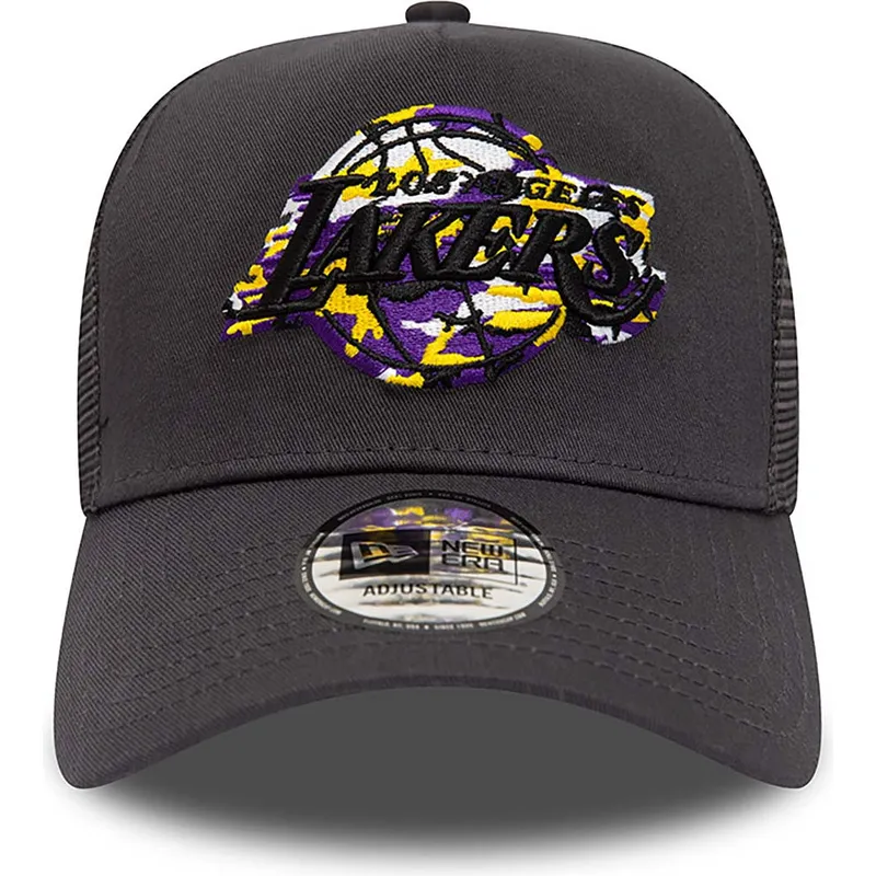 kasketter-buet-gra-snapback-a-frame-team-camo-infill-fra-los-angeles-lakers-nba-af-new-era kasketter-buet-gra-snapback-a-frame-team-camo-infill-fra-los-angeles-lakers-nba-af-new-era