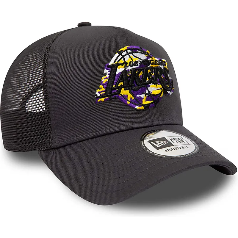 kasketter-buet-gra-snapback-a-frame-team-camo-infill-fra-los-angeles-lakers-nba-af-new-era kasketter-buet-gra-snapback-a-frame-team-camo-infill-fra-los-angeles-lakers-nba-af-new-era