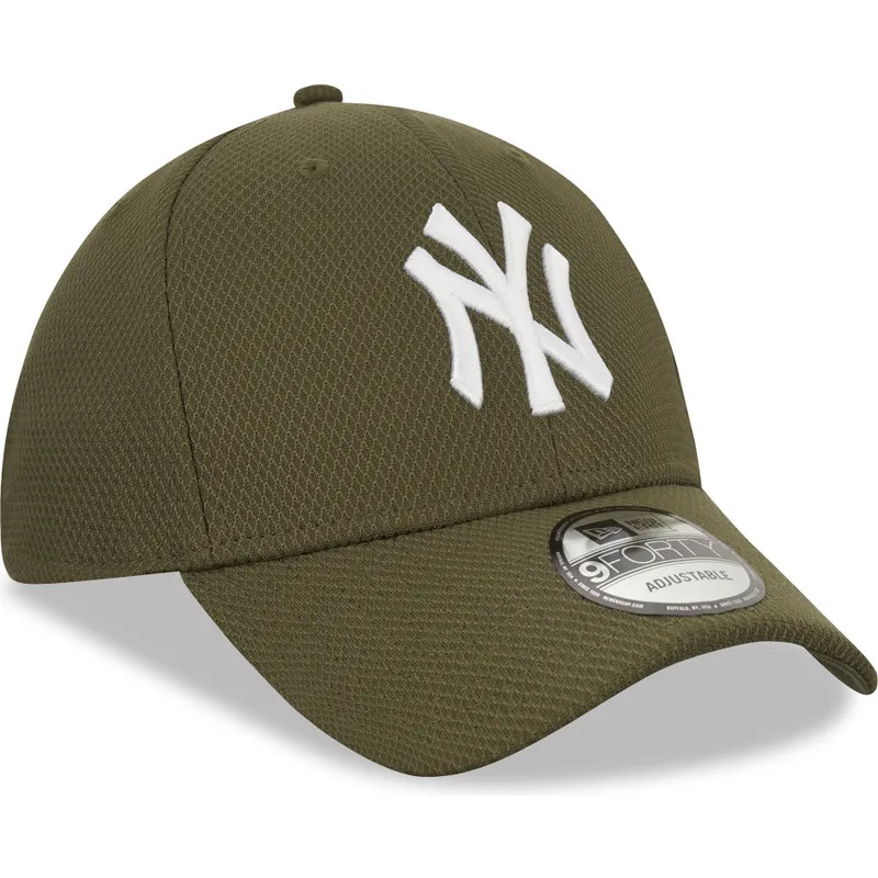kasketter-buet-gron-justerbar-rem-9forty-diamond-era-fra-new-york-yankees-mlb-af-new-era