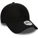 new-era-curved-brim-black-logo-9forty-diamond-era-new-york-yankees-mlb-black-adjustable-cap