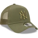 kasketter-buet-gron-snapback-a-frame-tonal-mesh-fra-new-york-yankees-mlb-af-new-era