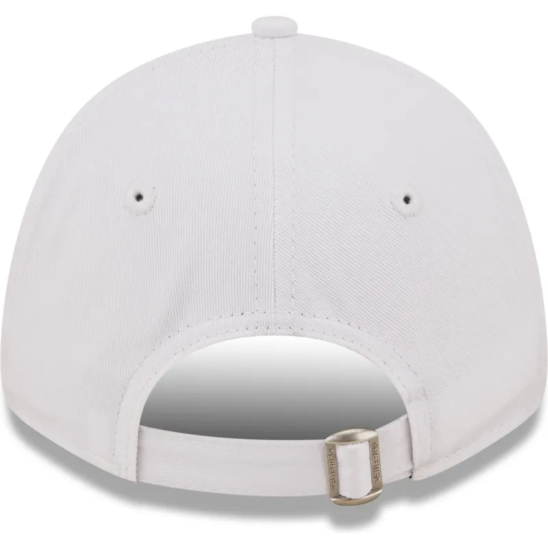 kasketter-buet-hvid-justerbar-rem-til-barn-9forty-league-essential-fra-los-angeles-dodgers-mlb-af-new-era kasketter-buet-hvid-justerbar-rem-til-barn-9forty-league-essential-fra-los-angeles-dodgers-mlb-af-new-era